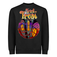 Black trick treat black Heavyweight Sweatshirt - JahusDesignShop