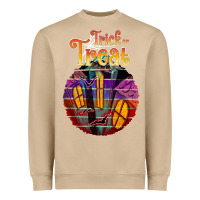 Mushroom trick treat black Heavyweight Sweatshirt - JahusDesignShop