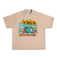 Burro difference maker teacher life Urban Heavy Tee - BundleAndBundleShop