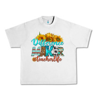 Lunar Rock difference maker teacher life Urban Heavy Tee - BundleAndBundleShop