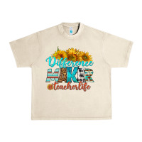 Sandshell difference maker teacher life Urban Heavy Tee - BundleAndBundleShop