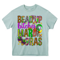 Arona Bead up bitches it's Mardi Gras Heavy Core Tee - HowdyJamesFarm