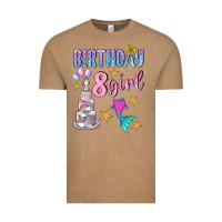 Birthday Girl 8 Vintage Tee | Teevron
