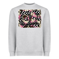 Heather Grey cowhide racing backgraund Heavyweight Sweatshirt - JahusDesignShop