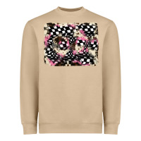 Mushroom cowhide racing backgraund Heavyweight Sweatshirt - JahusDesignShop
