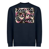 Navy cowhide racing backgraund Heavyweight Sweatshirt - JahusDesignShop