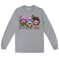 Heather Grey howdy valentines Long Sleeve Tee - CowhideDigitalArt