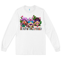 White howdy valentines Long Sleeve Tee - CowhideDigitalArt