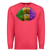 Cardinal mardi gras kiss Premium Sweatshirt - RanaPortraitStore