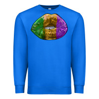 True Royal mardi gras kiss Premium Sweatshirt - RanaPortraitStore