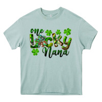Arona St. Patrick's Day One Lucky Nana Heavy Core Tee - RanaPortraitStore