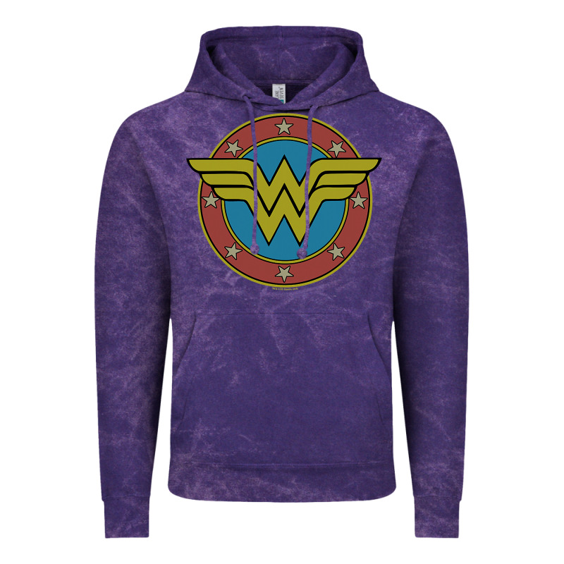 Wonder Woman Vintage Emblem Vintage Hoodie by maiPhamDesign | Teevron
