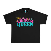 Black birthday queen Urban Heavy Tee - BundleAndBundleShop