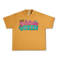 Peanut Butter birthday queen Urban Heavy Tee - BundleAndBundleShop
