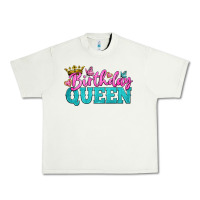 Pistachio birthday queen Urban Heavy Tee - BundleAndBundleShop
