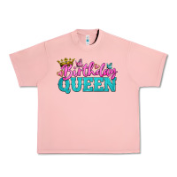 Salmon birthday queen Urban Heavy Tee - BundleAndBundleShop