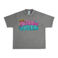 Tornado birthday queen Urban Heavy Tee - BundleAndBundleShop