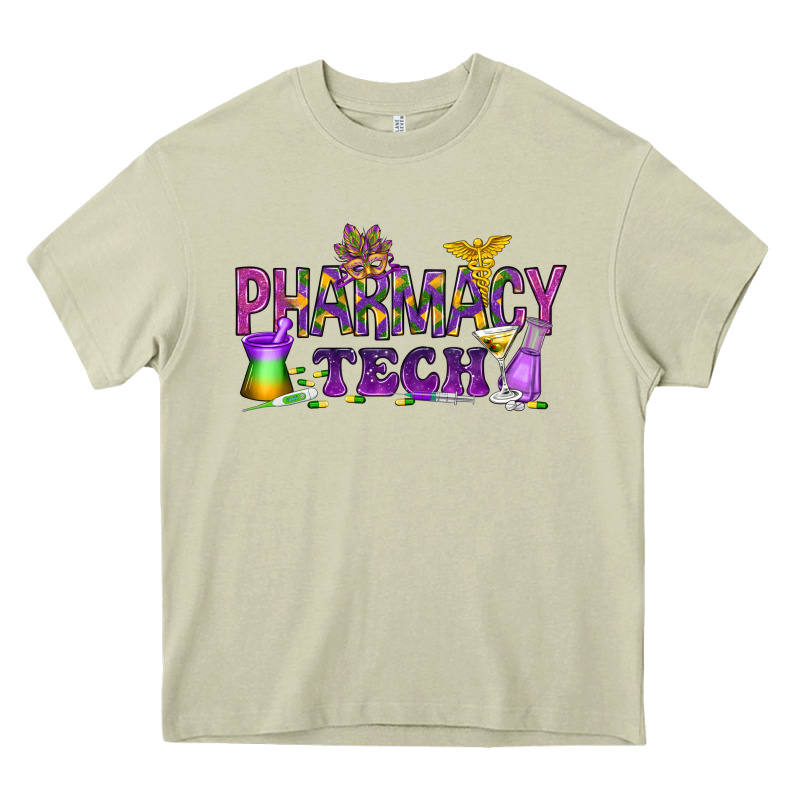 Pharmacy Tech Heavy Core Tee by HowdyJamesFarm | Teevron