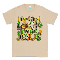 Mushroom I don't need luck i've got Jesus Classic Tee - CowGirlArtShop