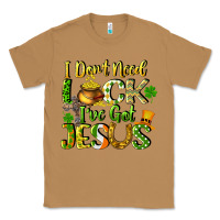 Toasted Coconut I don't need luck i've got Jesus Classic Tee - CowGirlArtShop