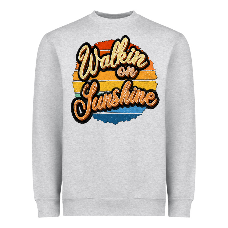 Walking On Sunshine Heavyweight Sweatshirt by JahusDesignShop | Teevron