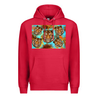 Cardinal Tiger Premium Hoodie - Artiststas