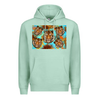 Seafoam Tiger Premium Hoodie - Artiststas