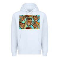 White Tiger Premium Hoodie - Artiststas