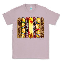 Lilac softball serape leopard cowhide glitter brushstrokes Classic Tee - Artiststas