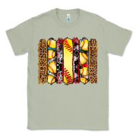 Matcha softball serape leopard cowhide glitter brushstrokes Classic Tee - Artiststas