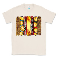 Natural softball serape leopard cowhide glitter brushstrokes Classic Tee - Artiststas
