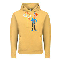 Vintage Mustard Kids Cartoon Blippis funny Vintage Hoodie - maiPhamDesign