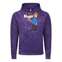 Cloud Purple Kids Cartoon Blippis funny Vintage Hoodie - maiPhamDesign