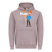 Vintage Zinc Kids Cartoon Blippis funny Vintage Hoodie - maiPhamDesign