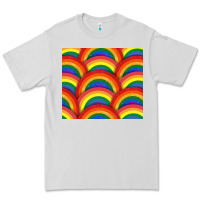Dove Grey Pride rainbow glitter tumbler Premium Tee - FaDigitalArtStudio