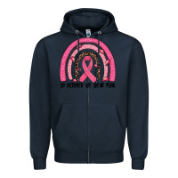 Navy in october we wear pink rainbow Zipper Hoodie - JahusDesignShop