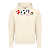 Vintage Artic North America 2026 Football  Canada USA Mexico Soccer Vintage Hoodie - maiPhamDesign