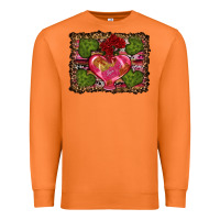 Carrot Western Background Valentine's Day Premium Sweatshirt - RanaPortraitStore