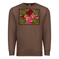 Chestnut Western Background Valentine's Day Premium Sweatshirt - RanaPortraitStore