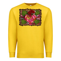 Lemon Western Background Valentine's Day Premium Sweatshirt - RanaPortraitStore