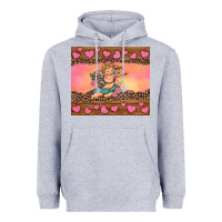 Heather Grey cupid valentine's day Heavyweight Hoodie - RanaPortraitStore