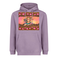 Lavender cupid valentine's day Heavyweight Hoodie - RanaPortraitStore