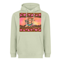 Matcha cupid valentine's day Heavyweight Hoodie - RanaPortraitStore