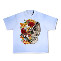 Grape Ice skull kinda emotionless kinda emotional Urban Heavy Tee - FaDigitalArtStudio