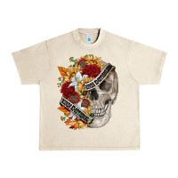 Sandshell skull kinda emotionless kinda emotional Urban Heavy Tee - FaDigitalArtStudio