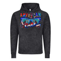 Vintage Black American babe Vintage Hoodie - CowhideDigitalArt
