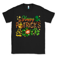 Black Happy St. Patrick's Day Classic Tee - HowdyJamesFarm