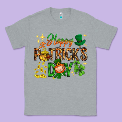 Happy St. Patrick's Day Classic Tee Designed By Howdyjamesfarm