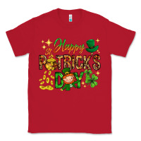 Red Happy St. Patrick's Day Classic Tee - HowdyJamesFarm