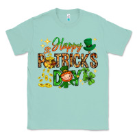 Seafoam Happy St. Patrick's Day Classic Tee - HowdyJamesFarm